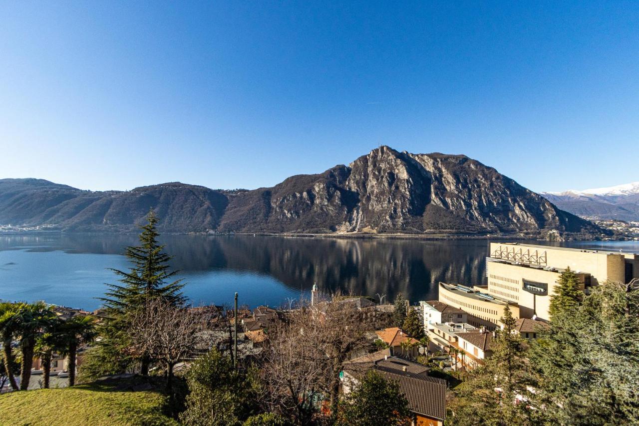 Wraparound Lake Views Bellavista Residence Campione dʼItalia Exterior foto